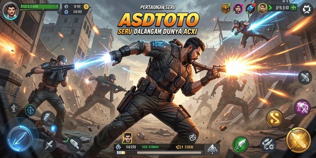 Tampilan seru gameplay <strong>ASDTOTO</strong> dalam aksi pertarungan.