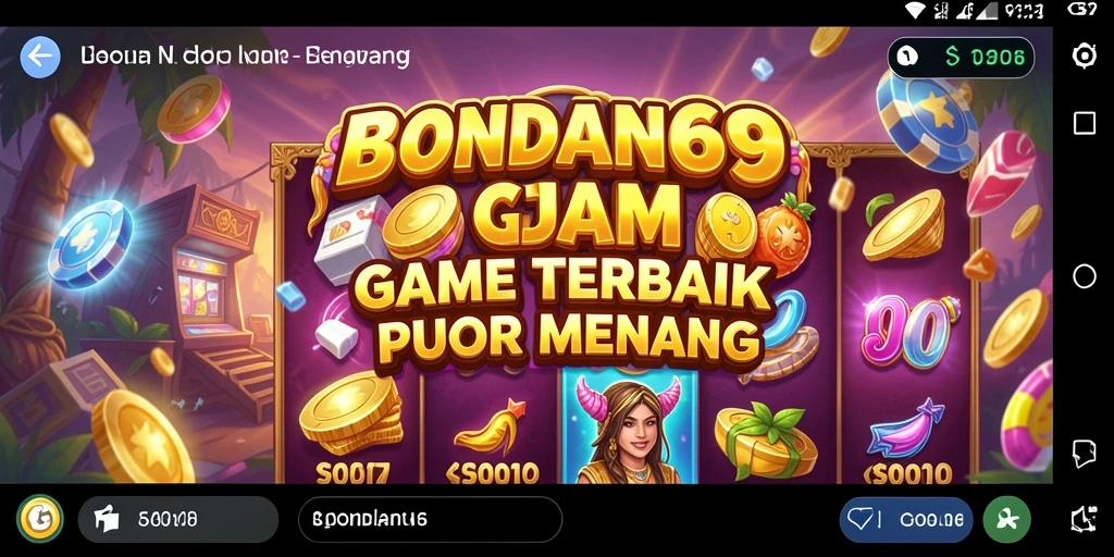 Screenshot gameplay BONDAN69 dengan grafis menarik dan fitur bonus.