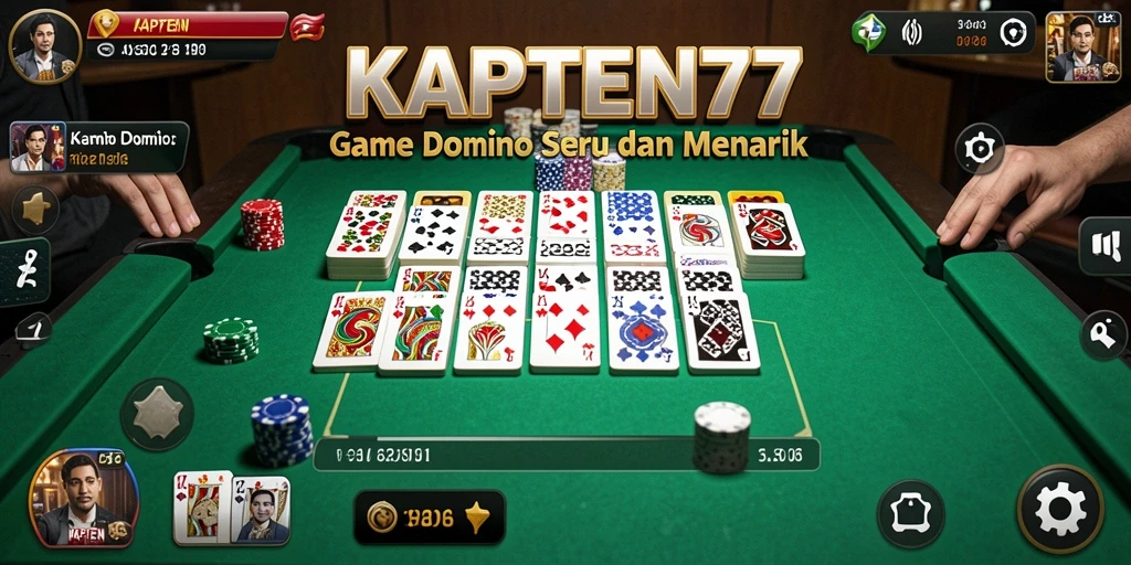 Tampilan gameplay seru di KAPTEN77 dengan grafik menarik.