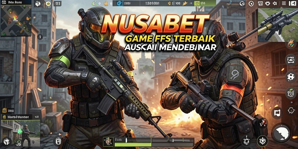 Tangkapan layar dari gameplay NUSABET yang penuh aksi.