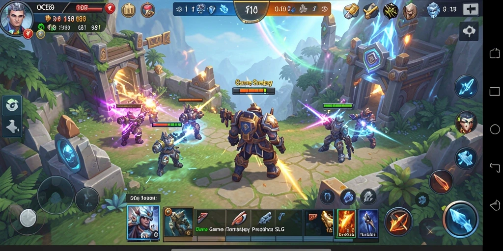 Tampilan gameplay OCE69 dengan pertempuran seru dan strategi mendalam.