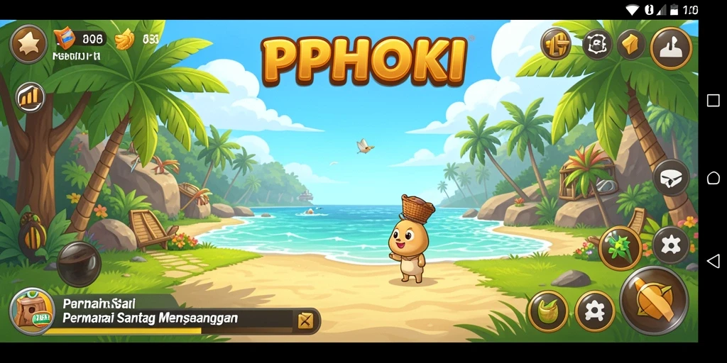 Tampilan gameplay PPHOKI yang penuh warna dan menarik.