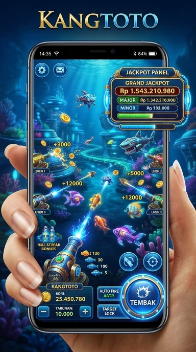 Tampilan homepage kangtoto yang menarik dan informatif.